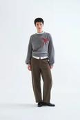 Dark Green Corduroy Trousers image