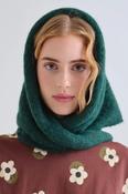 Dark green triangular bandana