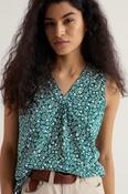 Achilla Vest in Folky Marigolds Dark Wreckage