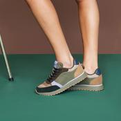 Ronja Sneaker in Dark Olive/ Orchid