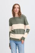Edeen Pullover over in Green