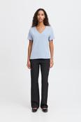 Palmer V Neck in Zen Blue