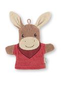 Emmily Donkey Flannel Mitt