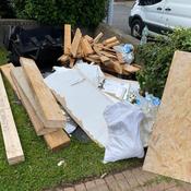 Removal &amp; Disposal Of Old Attic Flooring - O'Meara Attic Solutions