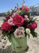 Floral Hat Box Extra Large