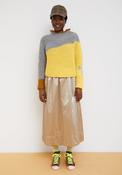Mousse Gold Metallic Skirt image