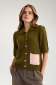 Salia CARDIGAN - Fir Green