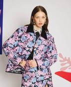 Floral Canvas Jacquard Jacket image