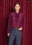 Destiny Spot Bow Blouse image