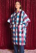 Carina Check Cape Coat image