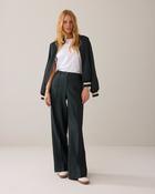 Glitter Jacquard Trousers