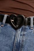 Heart Belt Black image