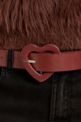 Heart Belt Dark Red image