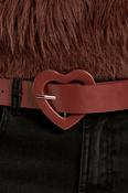 Heart Belt Dark Red image