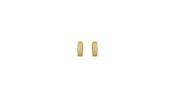 9ct Gold Pavé Sparkle Huggie Earrings image