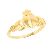 Yellow Gold Claddagh Ring image