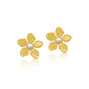Fleur Pearl Earrings