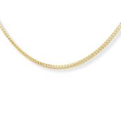 9ct Yellow Gold 20 inch Franco Link Chain