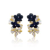 Noir Couture Bloom Earrings image
