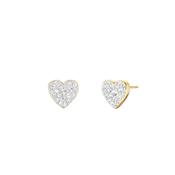Pavé Heart Studs image