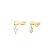 Crystal Wave Studs image