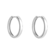: Sterling Silver Hoop Earrings image