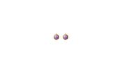 9ct Gold Lilac Faceted Stone Stud Earrings