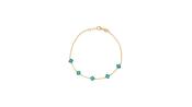 Turquoise Clover Bracelet image