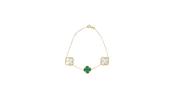 9ct Gold Petal Bracelet