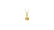 9ct Yellow Gold Knot Necklace image