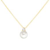 9ct Gold Evelyn Pearl Necklace image