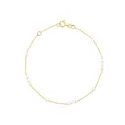 9CT GOLD DAINTY PEARL BRACELET