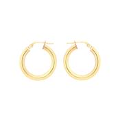 9ct Gold Claudia Hoop Earrings
