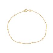 9ct Gold Dainty Ball Bracelet