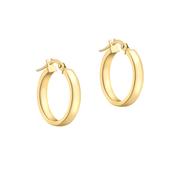 9ct Gold Classic Hoops