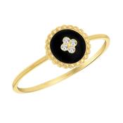 Enamel Petal Ring image