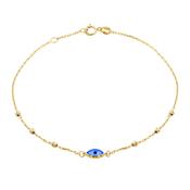 9CT Evil Eye Bracelet