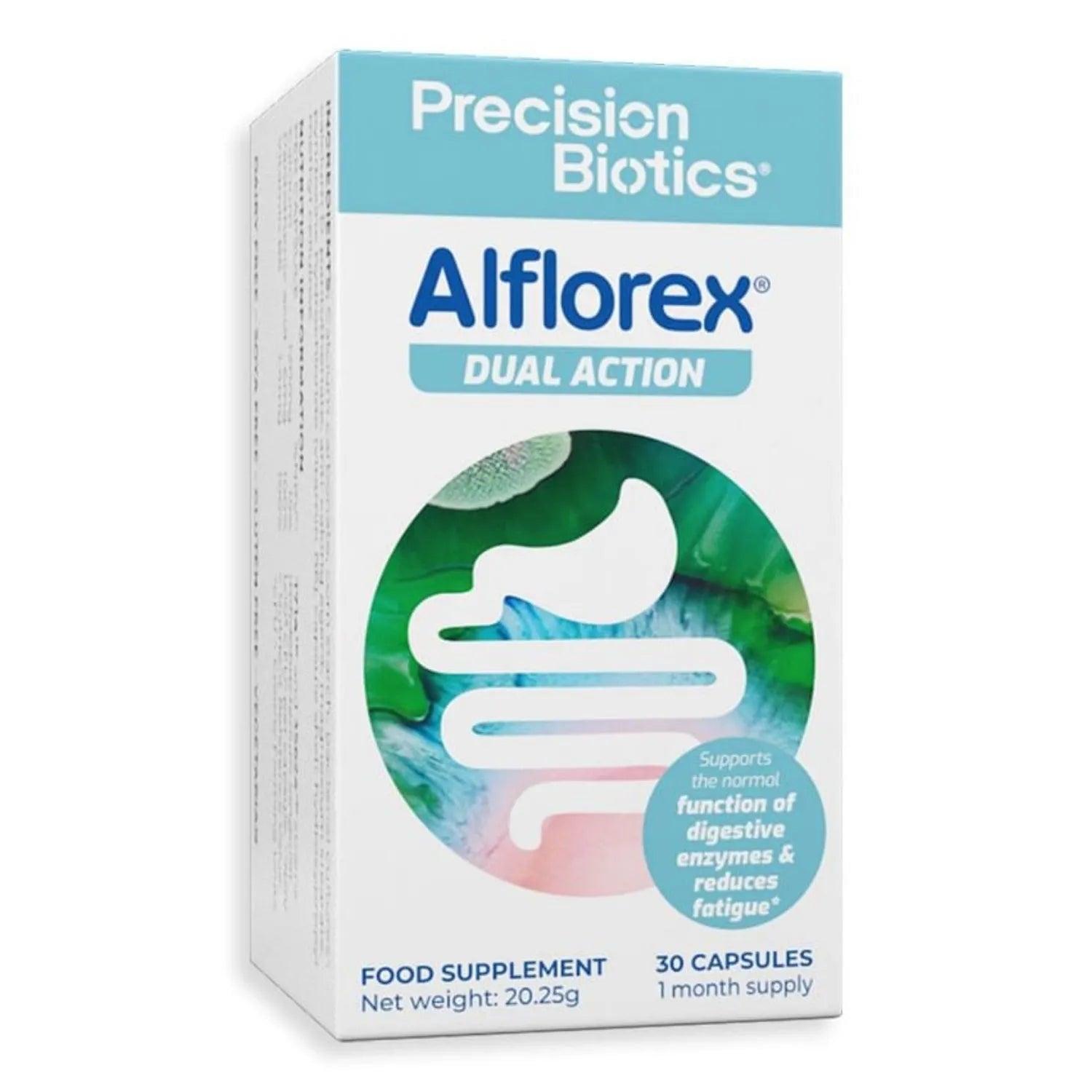 Alflorex Dual Action Probiotic 30 Capsules for Digestive Health