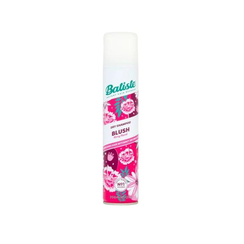 Batiste Dry Shampoo Blush - Instant Hair Refresh, Floral & Flirty Scent, 200ml, Removes Oil, Adds Volume