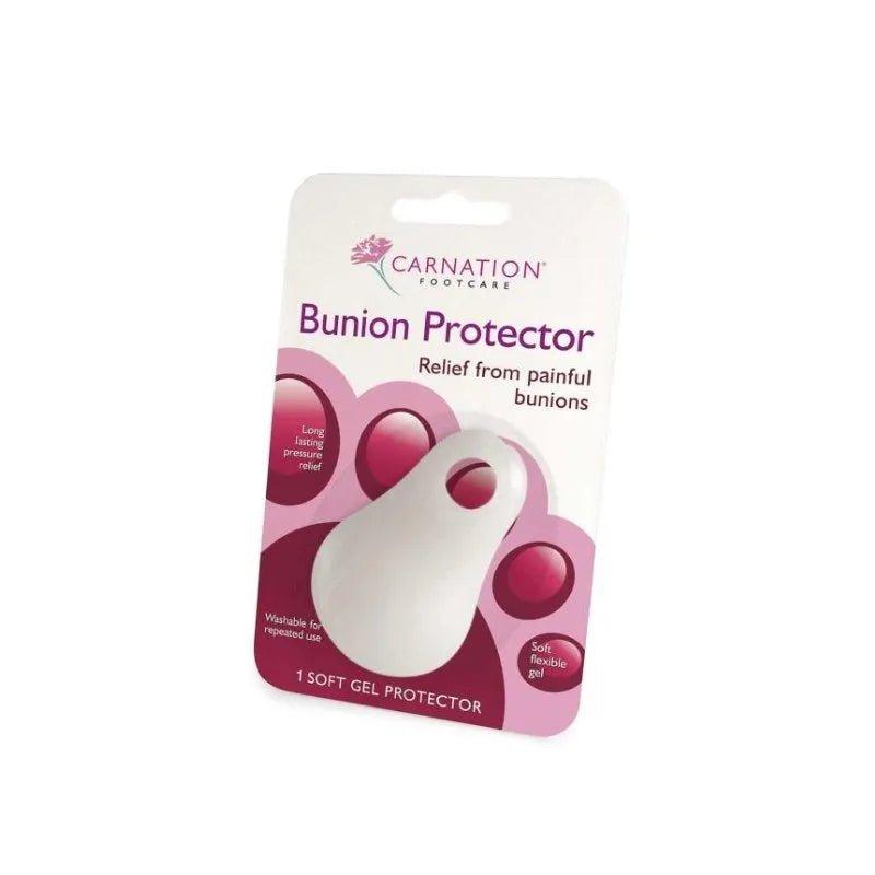 Carnation Bunion Protector - Soft Gel, Relief from painful bunions, Washable, Flexible