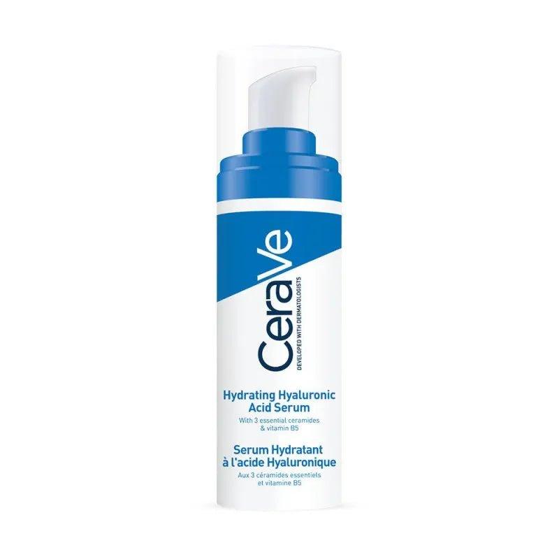 CeraVe Hydrating Hyaluronic Acid Serum, 30ml, with Ceramides, Vitamin B5 & MVE Delivery Technology