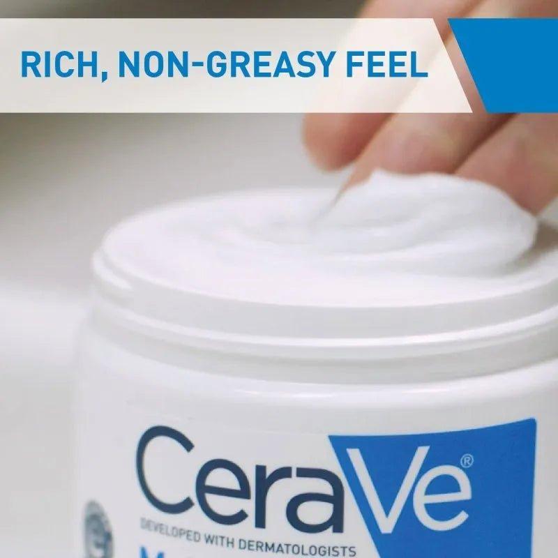 CeraVe Moisturising Cream 340g for Dry Skin with Ceramides & Hyaluronic Acid - Hydrating & Barrier Repair - Fragrance-free