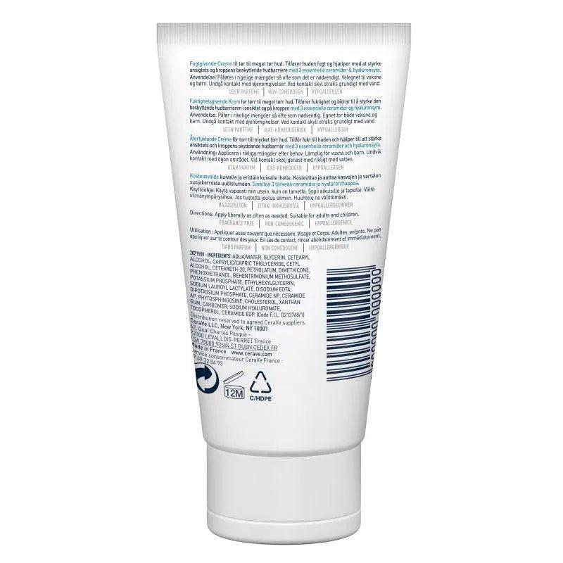 CeraVe Moisturising Cream 177ml for Dry to Very Dry Skin - Fragrance Free