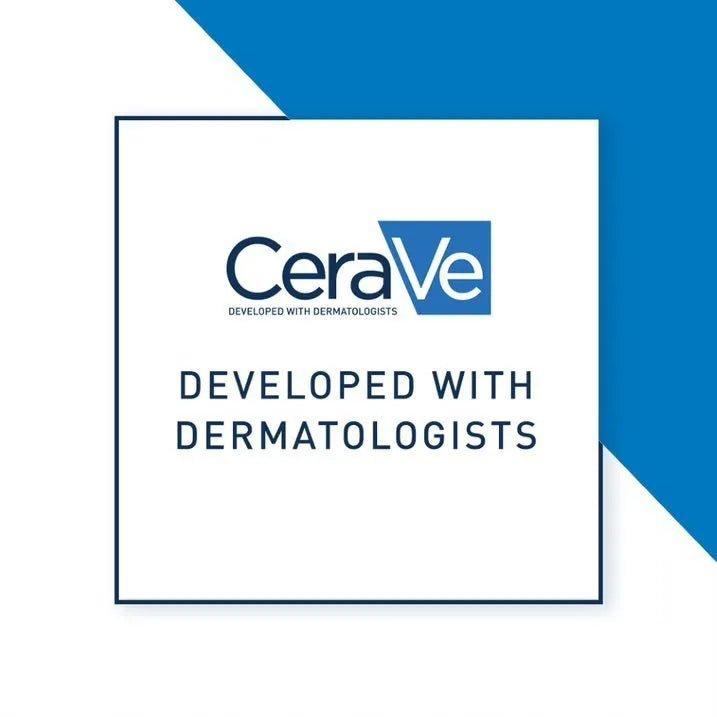 CeraVe SA Smoothing Cleanser for Dry, Rough, Bumpy Skin - 236ml, with Salicylic Acid, Hyaluronic Acid, Ceramides, Exfoliating, Fragrance-free, Non-comedogenic