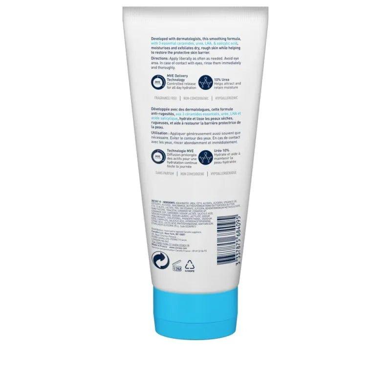 CeraVe SA Smoothing Cream 177ml for Dry, Rough, Bumpy Skin with Ceramides, Urea, Salicylic Acid, Fragrance Free