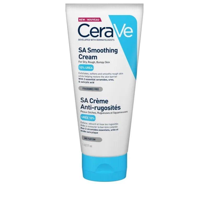 CeraVe SA Smoothing Cream 177ml for Dry, Rough, Bumpy Skin with Ceramides, Urea, Salicylic Acid, Fragrance Free