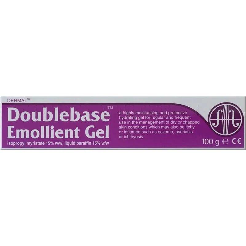 Doublebase Emollient Gel 100g Moisturising Protective Hydrating for Eczema Psoriasis Ichthyosis