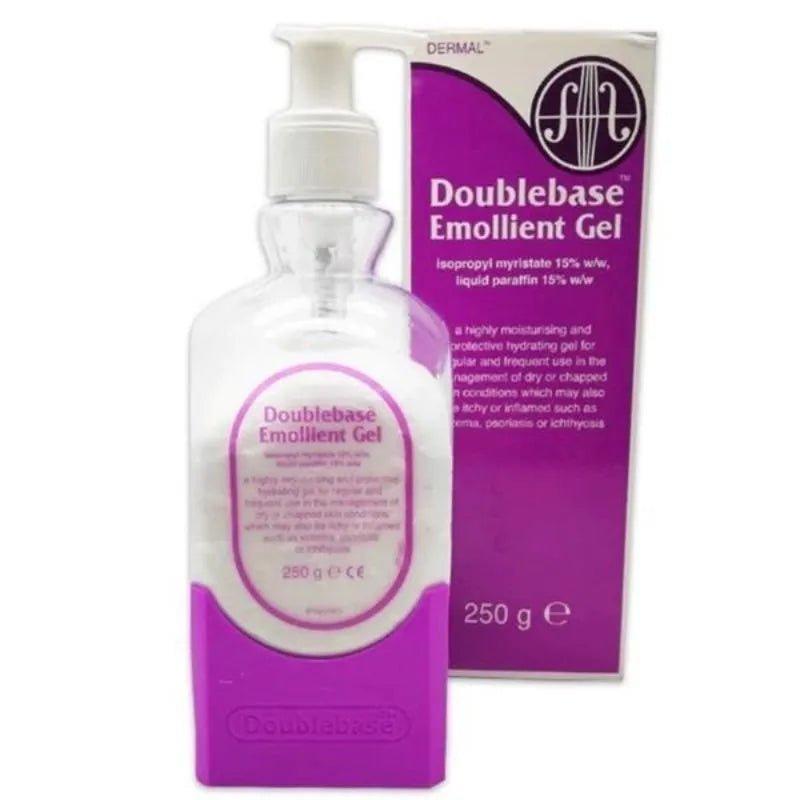 Doublebase Emollient Gel 250g - Highly Moisturising & Protective for Dry Skin, Eczema, Psoriasis, Ichthyosis