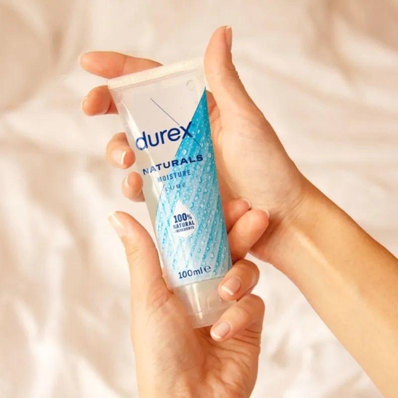 Durex Naturals Moisture Gel Lube 100ml - 100% Natural Ingredients
