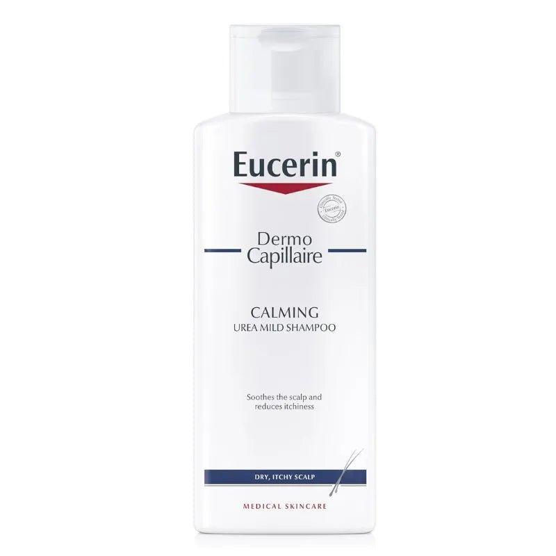 Eucerin Dermo Capillaire Calming Urea Shampoo 250ml - Soothes Dry, Itchy Scalp